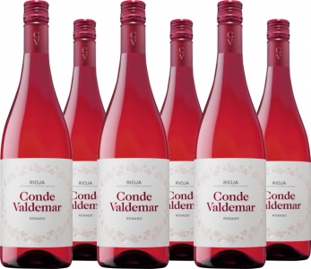 6er Vorteilspaket Conde Valdemar Rosado Rioja DOCa