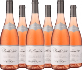 6er Vorteilspaket Belleruche rosé Côtes-du-Rhône AOP