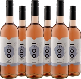 6er Vorteilspaket NOOVI Rosé - alkoholfreier Wein
