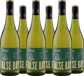 6er Vorteilspaket False Bay Crystalline Chardonnay