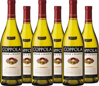 6er Vorteilspaket Francis Ford Coppola Rosso & Bianco Chardonnay