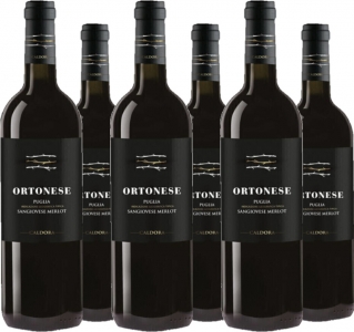 Paquet avantage de 6 Sangiovese-merlot IGT Ortonese SALE