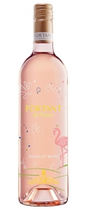 Merlot Rose Serigrafiert Fortant de France Pays d'Oc