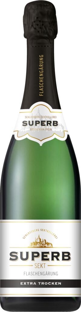 Superb Sekt extra trocken Geldermann 