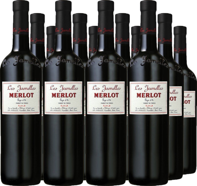 12 Voordeelpakket Les Jamelles Merlot