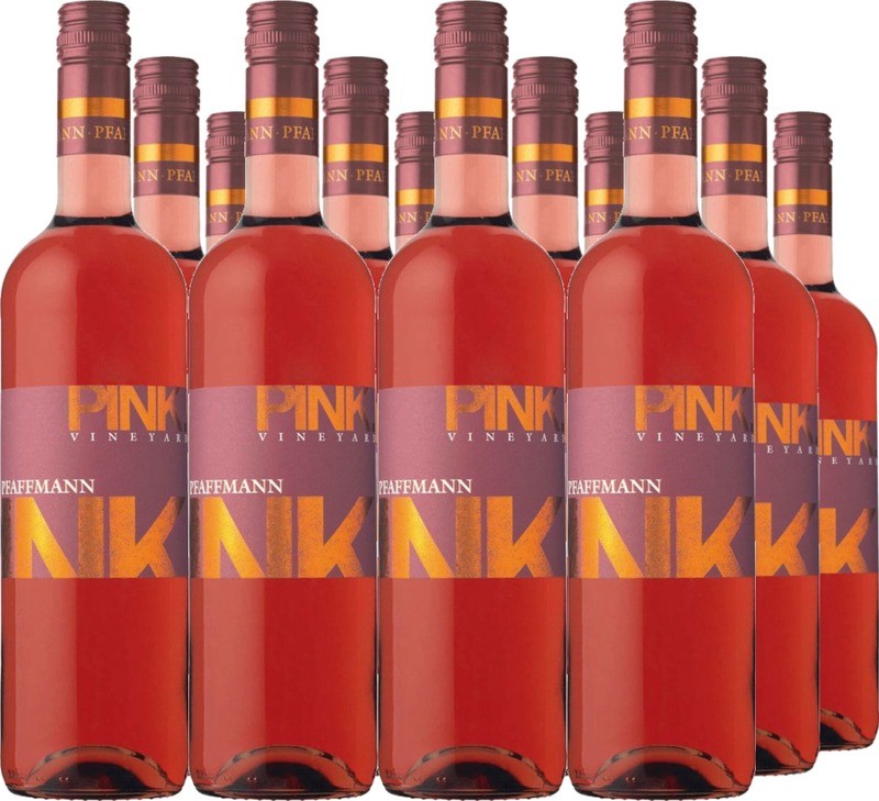 12 Voordeelpakket Pink Vineyard QbA trocken