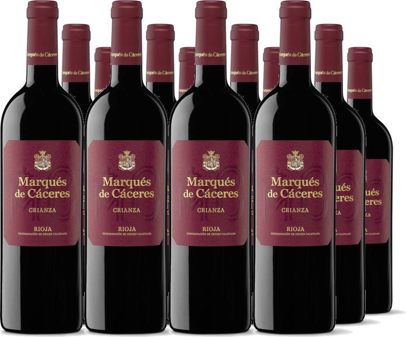 12 Voordeelpakket Marques De Caceres Crianza DO Rioja