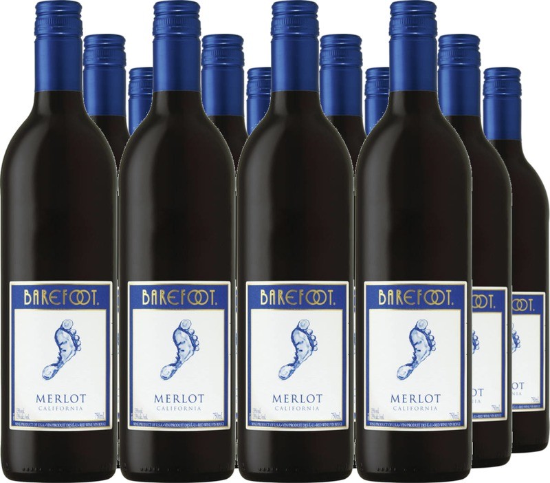 12 Voordeelpakket Barefoot Merlot