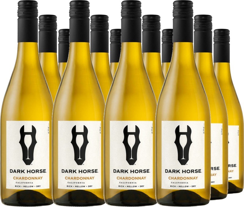 12 Voordeelpakket Chardonnay Dark Horse