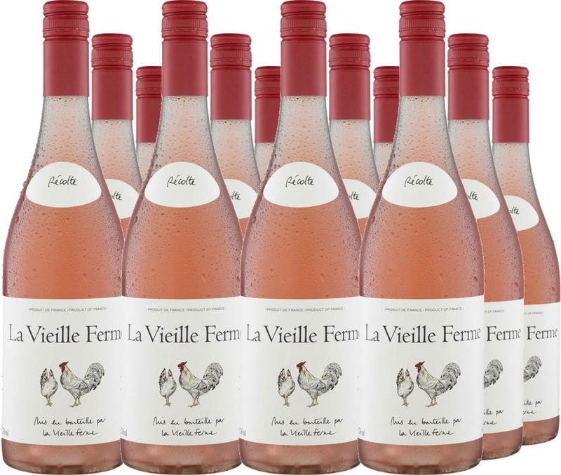 12 Voordeelpakket Vin De France Rosé
