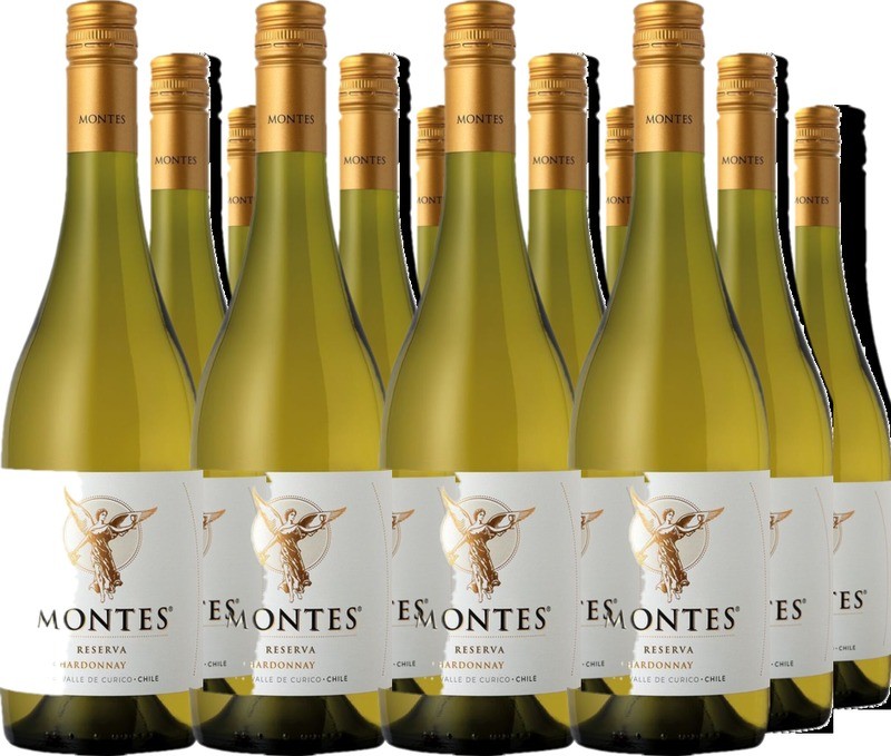 12 Voordeelpakket Montes Reserva Chardonnay