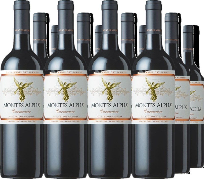 12 Voordeelpakket Montes Alpha Carmenère