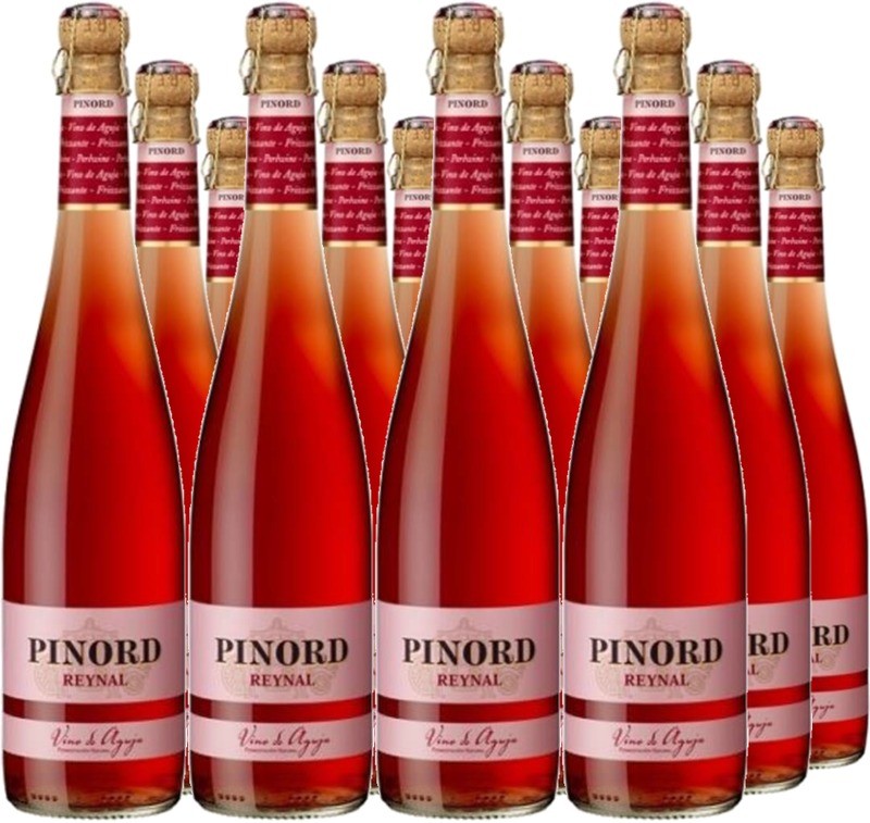 12 Voordeelpakket Pinord Reynal Rosé Vino de Aguja Frizzante