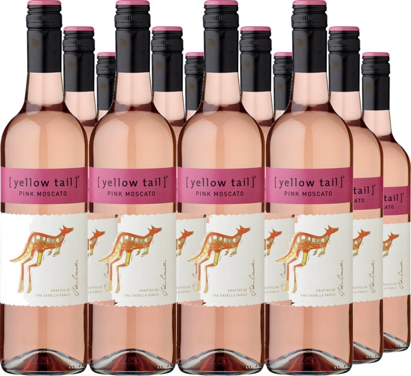 12 Voordeelpakket [yellow tail]® Pink Moscato South E. Australia