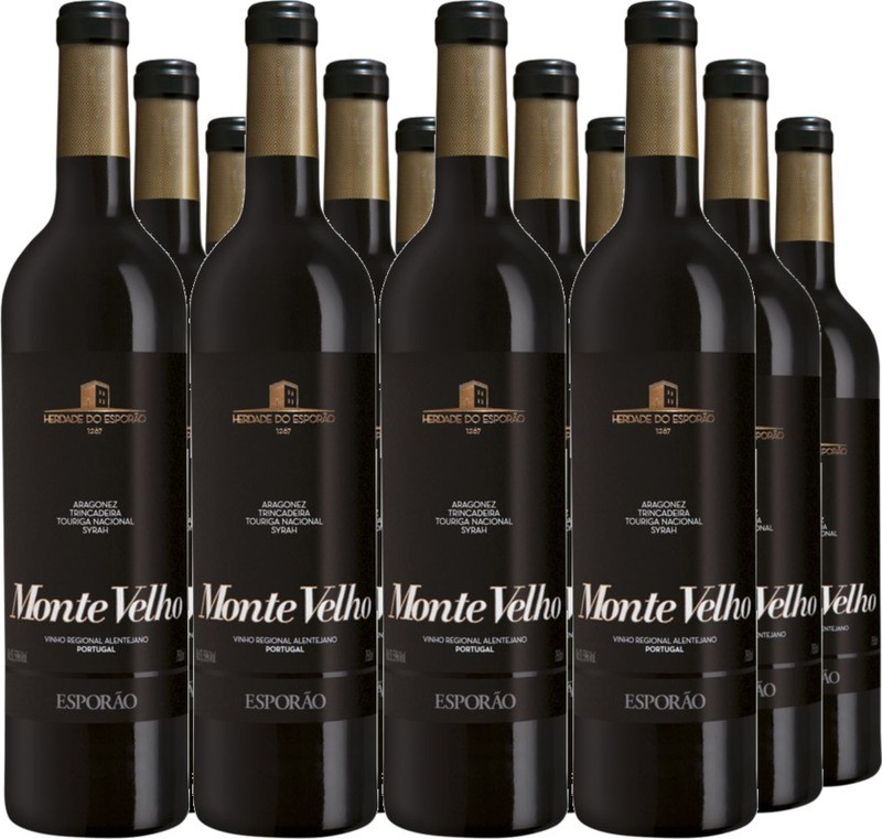 12 Voordeelpakket Monte Velho Tinto Vinho Regional Alentejo