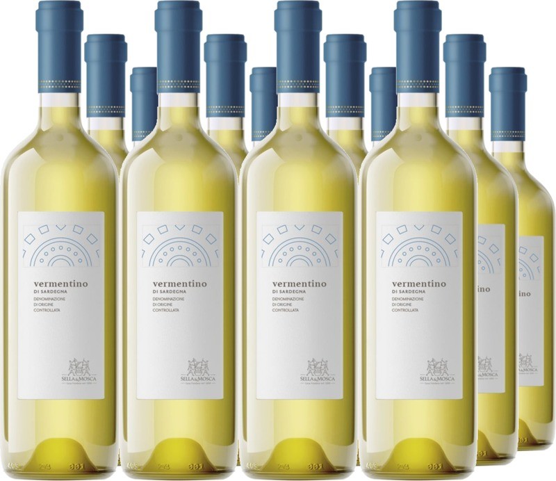 12 Voordeelpakket Sella & Mosca Vermentino di Sardegna DOC