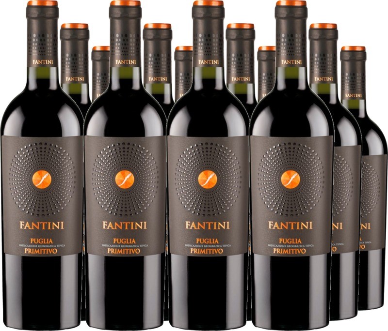 12 Voordeelpakket Fantini Primitivo