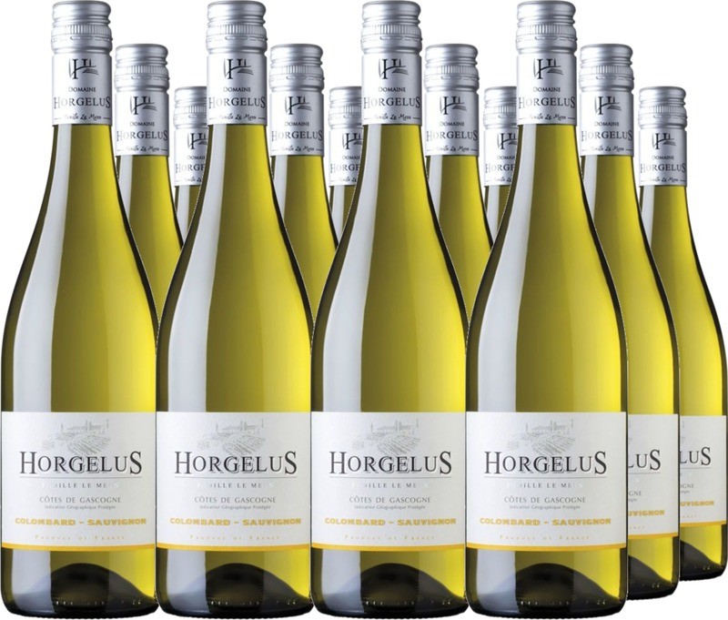 12 Voordeelpakket Horgelus Blanc Côtes de Gascogne IGP