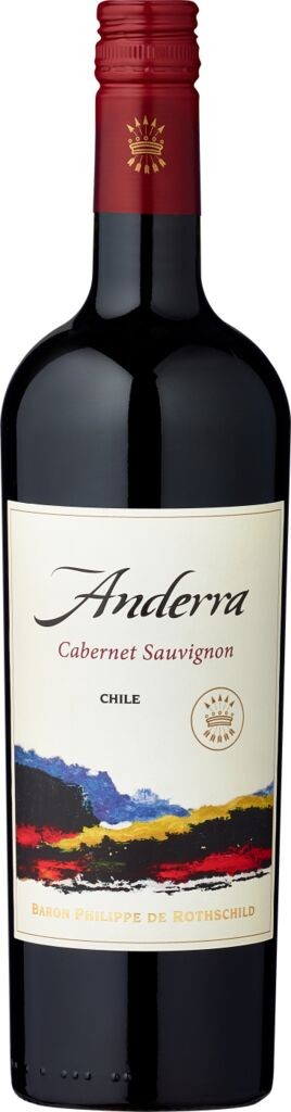 Anderra Cabernet Sauvignon Valle Central Baron Philippe de Rothschild, Maipo Chile Valle Central