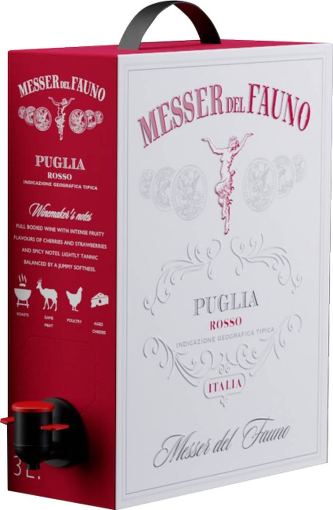 Puglia IGT Rosso Messer del Fauno BIB 3,0 Messer del Fauno Apulien