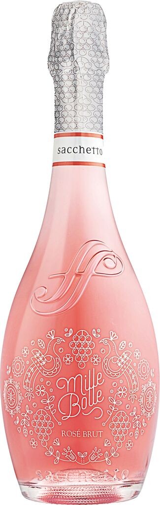 Mille Bolle Spumante Brut Rosé Sacchetto Venetien