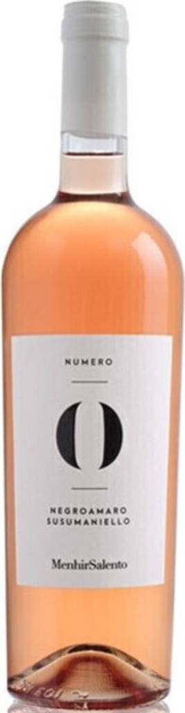 Rosato Negroamaro Susumaniello N Zero IGT 2020 MenhirSalento Apulien