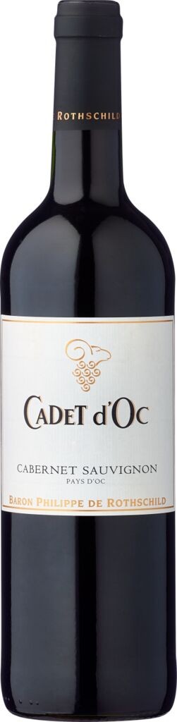 Cadet d'Oc Cabernet Sauvignon Pays d'Oc IGP Baron Philippe de Rothschild Bordeaux