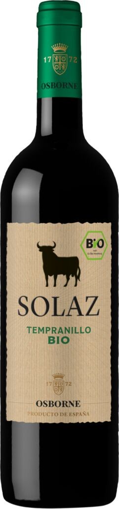 Solaz Tempranillo Vino de la Tierra de Castilla Osborne  Rioja