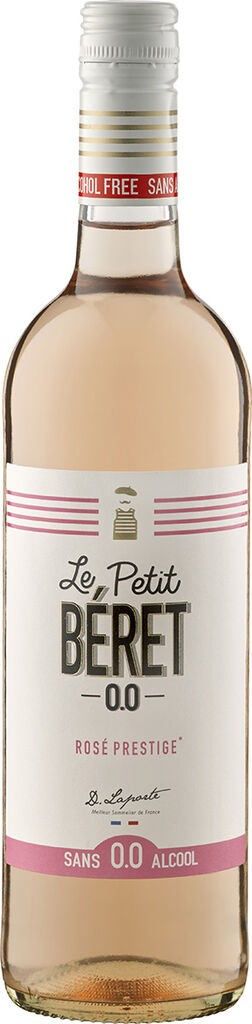 Le Petit Béret Rosé Prestige - Alkoholfrei -Bio  Le Petit Béret Occitanie