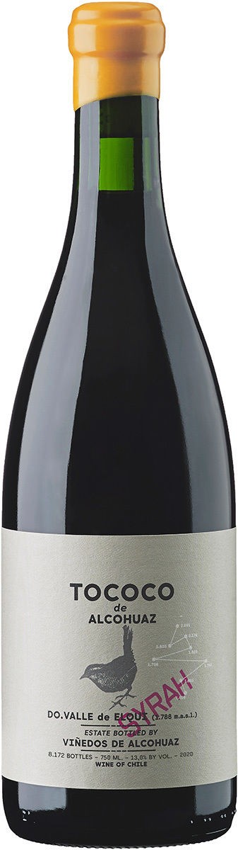 TOCOCO Syrah 2020 Vińedos de Alcohuaz Valle de Elqui