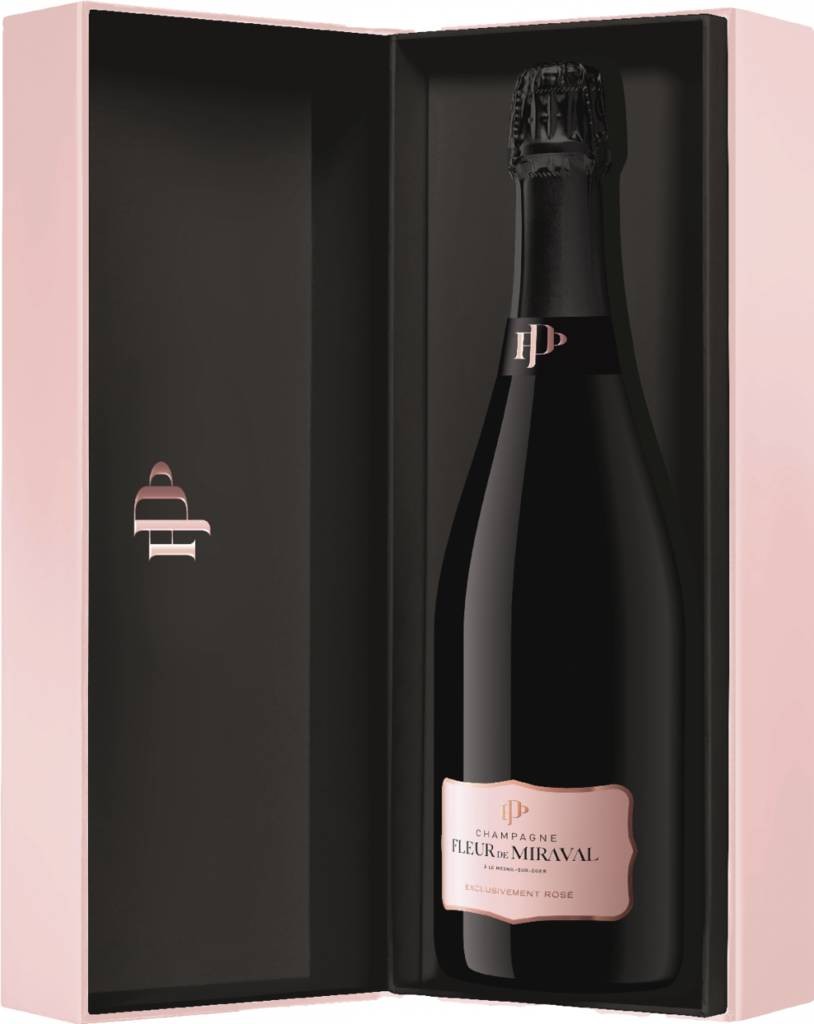 Fleur de Miraval Rosé Le Mesnil-sur-Ogere - Champagne Jolie-Pitt & Perrin Champagne