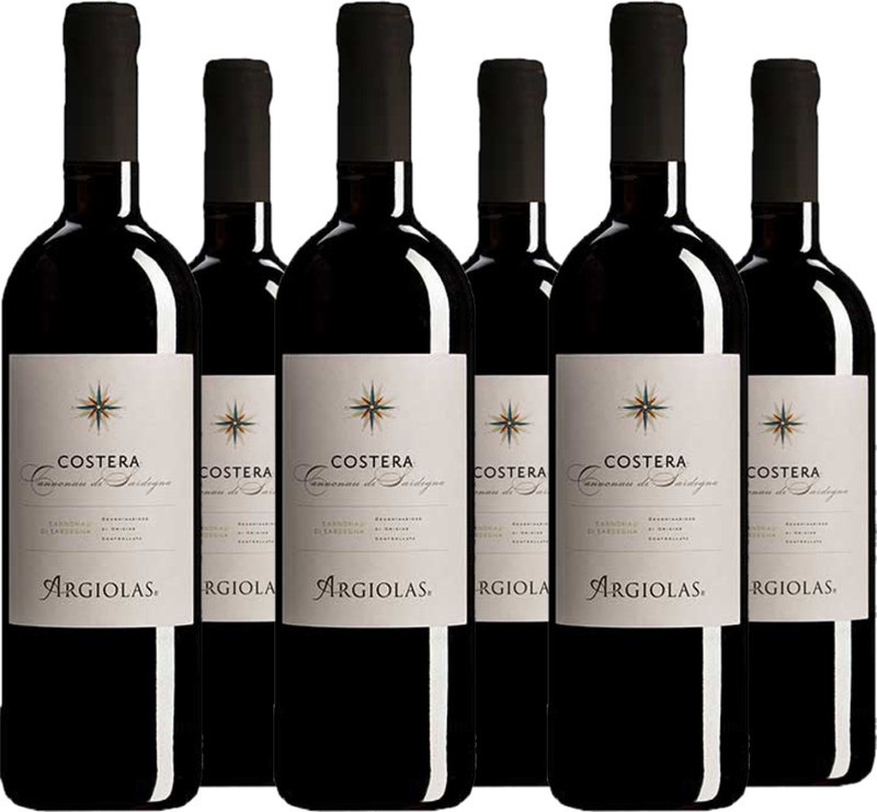 6 Voordeelpakket Cannonau di Sardegna Costera DOC