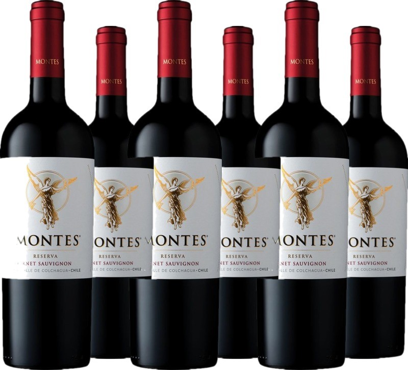 6 Voordeelpakket Montes Reserva Cabernet Sauvignon