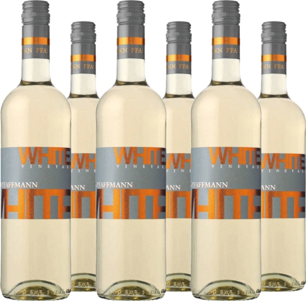 6 Voordeelpakket White Vineyard QbA trocken