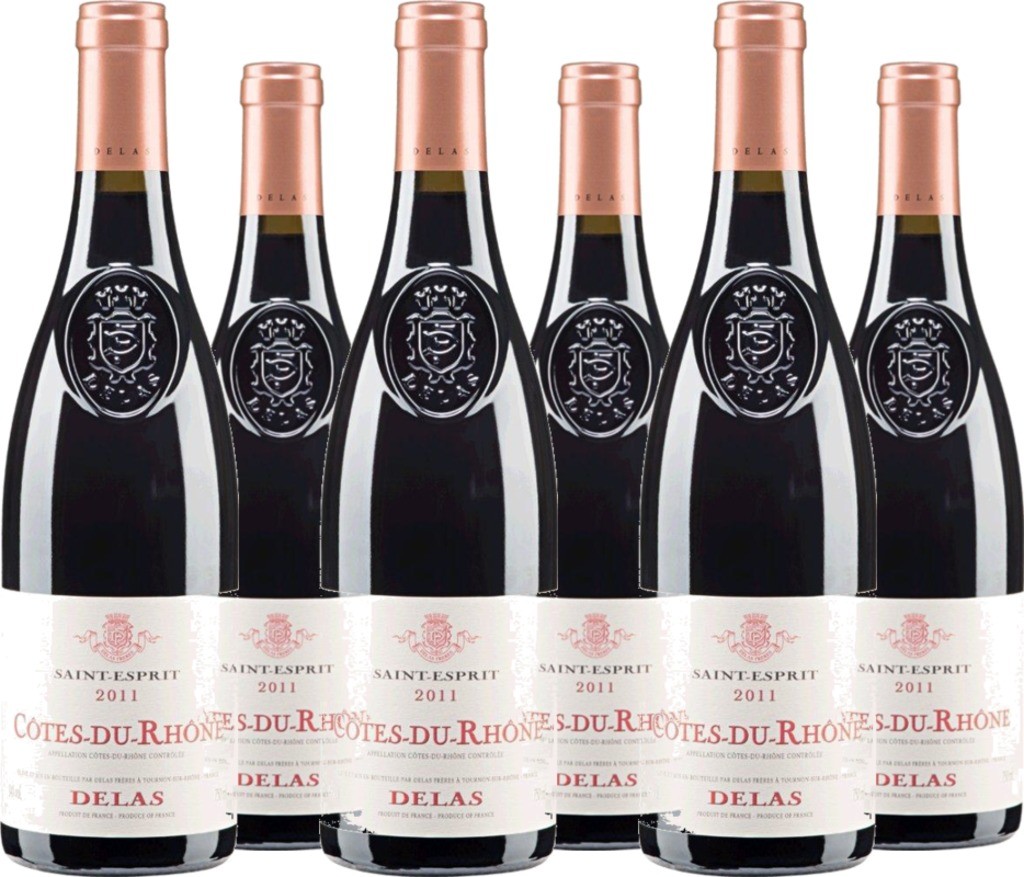 6 Voordeelpakket Côtes du Rhône Saint Esprit dOrigine AOC