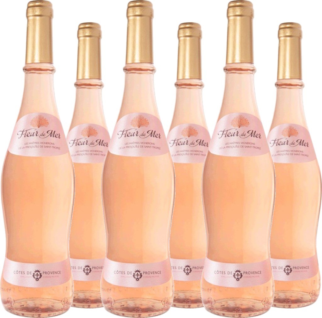 6 Voordeelpakket Fleur de Mer Rosé Côtes de Provence AOC