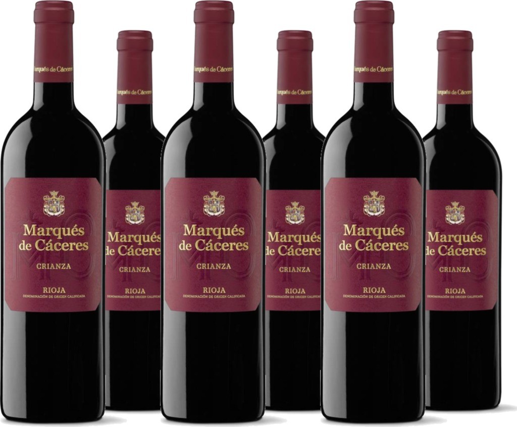 6 Voordeelpakket Marques De Caceres Crianza DO Rioja