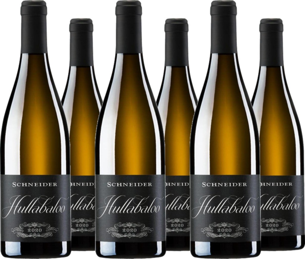 6 Voordeelpakket M. Schneider Hullabaloo Weißwein Cuvée trocken QbA