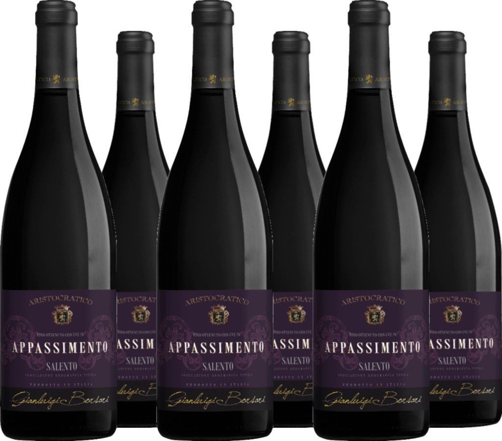 6 Voordeelpakket Aristocratico Appassimento Salento Vino Passito IGT