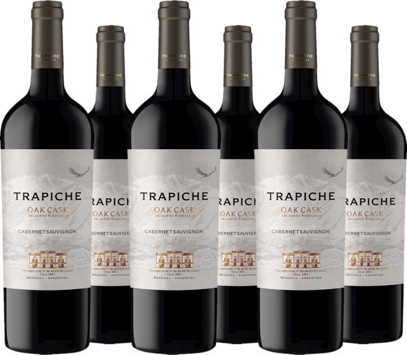 6 Voordeelpakket Trapiche Oak Cask Cabernet Sauvignon