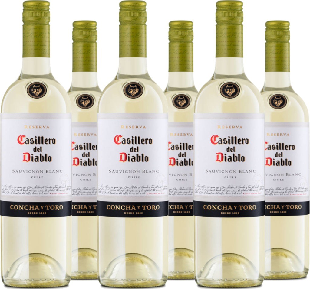 6 Voordeelpakket Casillero Del Diablo Sauvignon Blanc