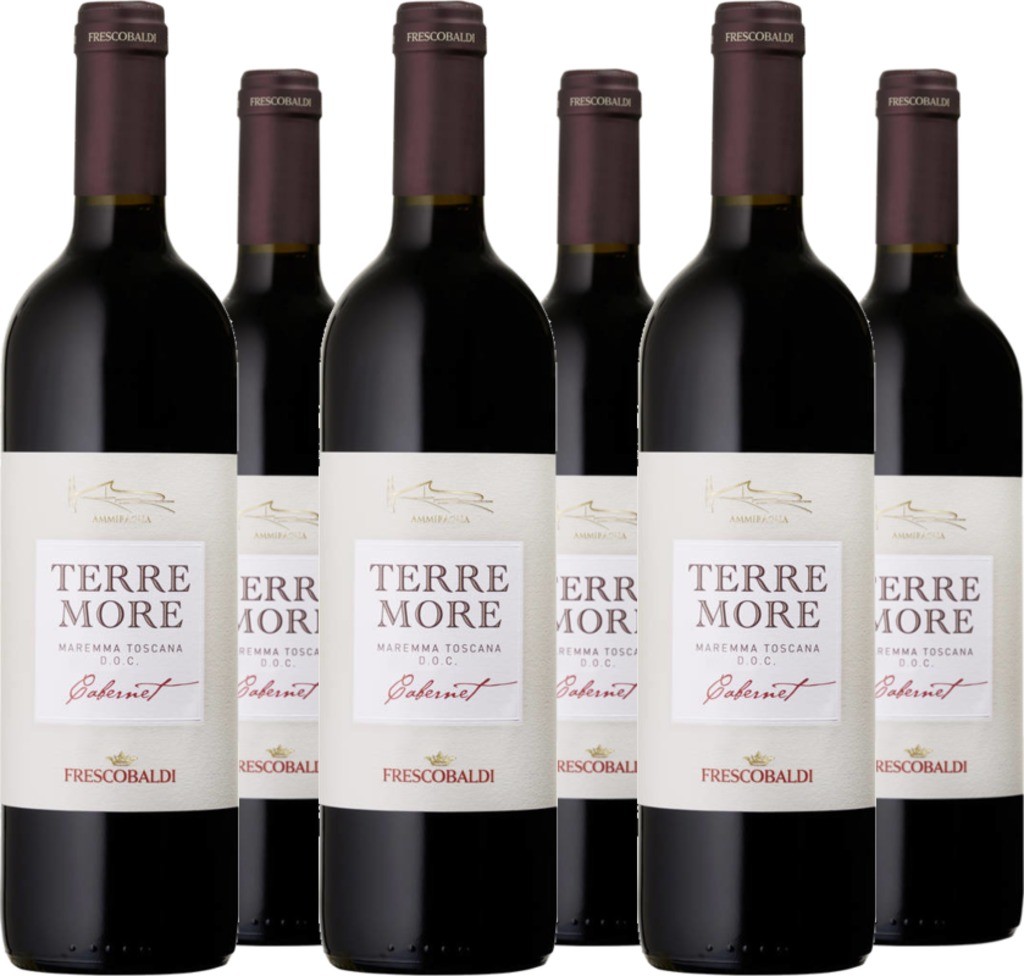 6 Voordeelpakket Tenuta Ammiraglia Terre More Cabernet Maremma Toscana