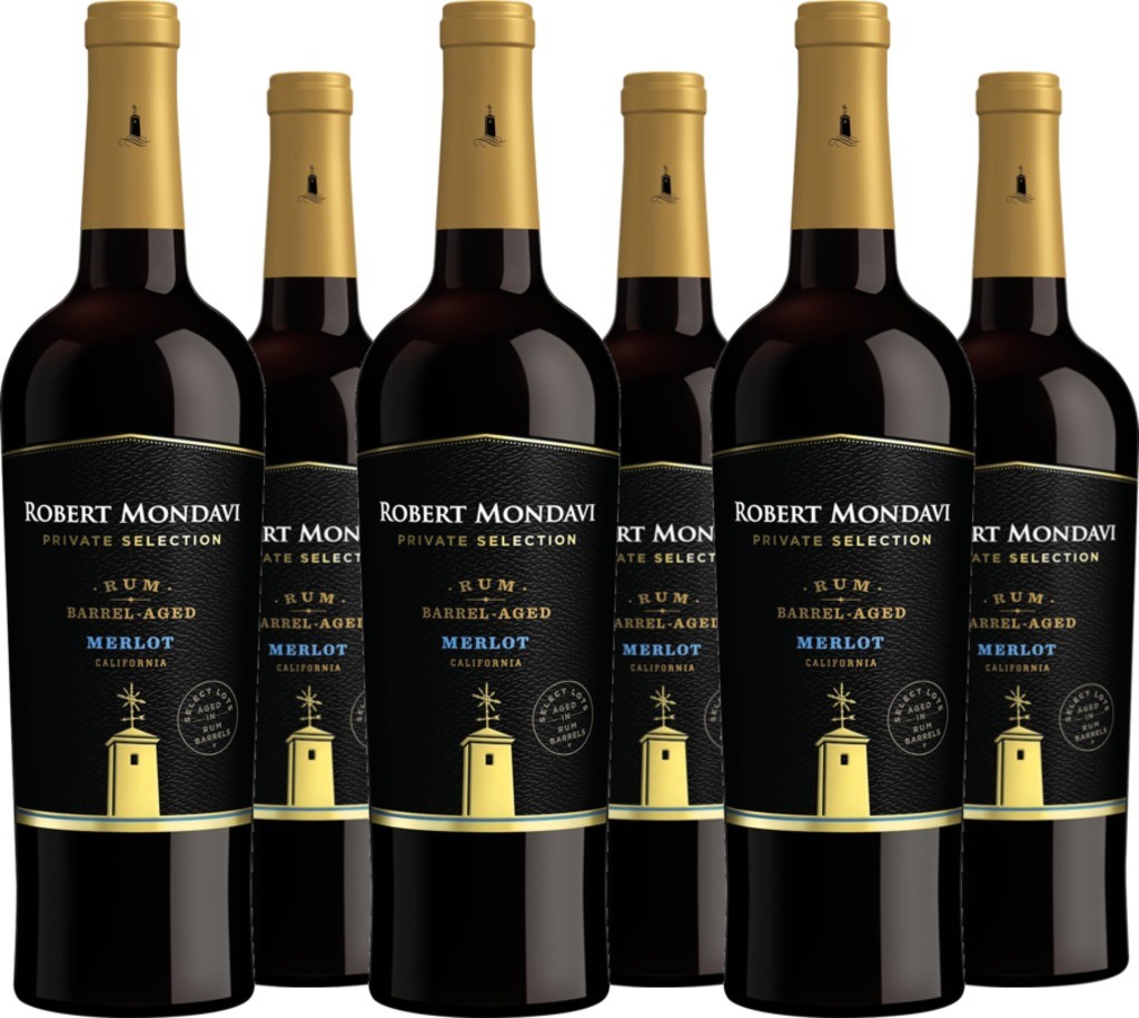 6 Voordeelpakket Private Selection Merlot Aged in Rum Barrels