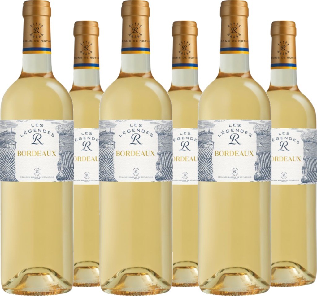 6 Voordeelpakket Les Légendes R Bordeaux Blanc AOC
