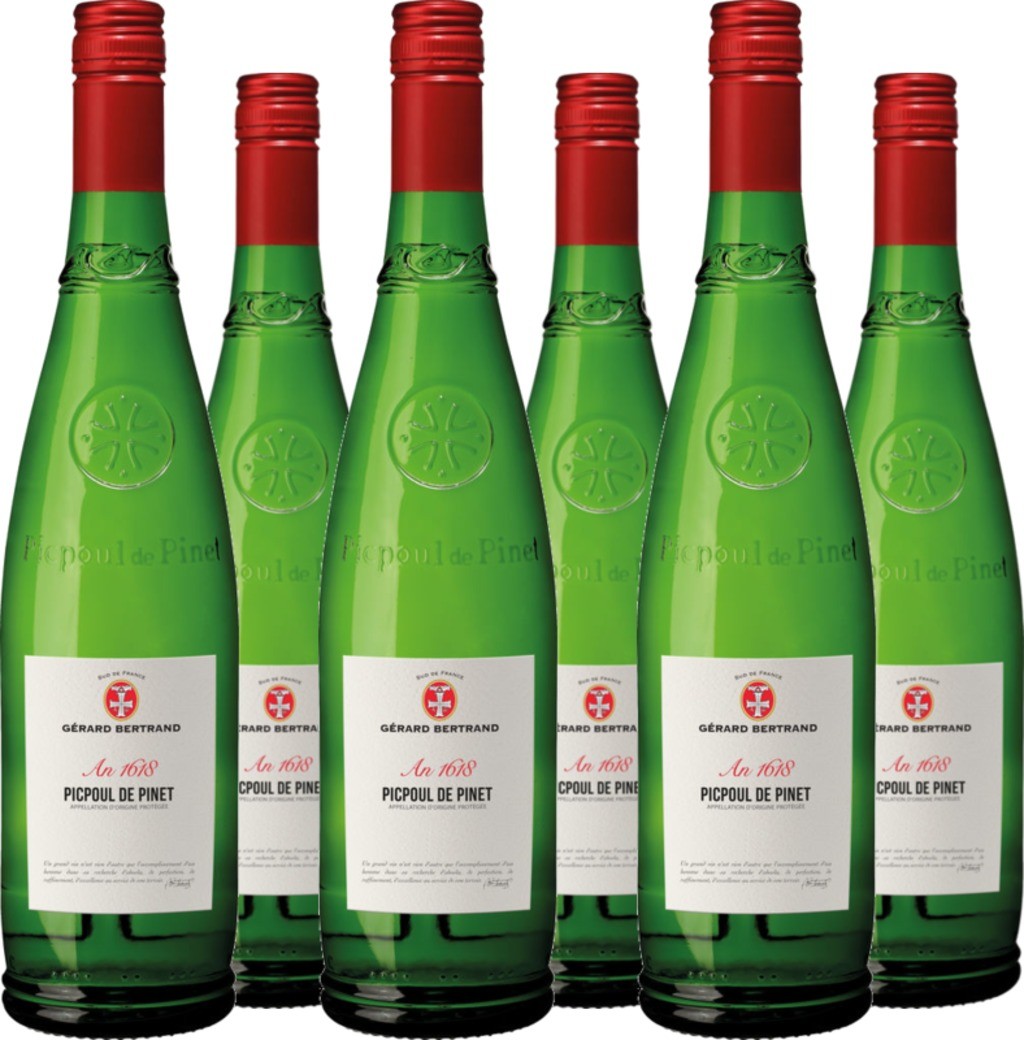 6 Voordeelpakket Heritage 1618 Picpoul de Pinet