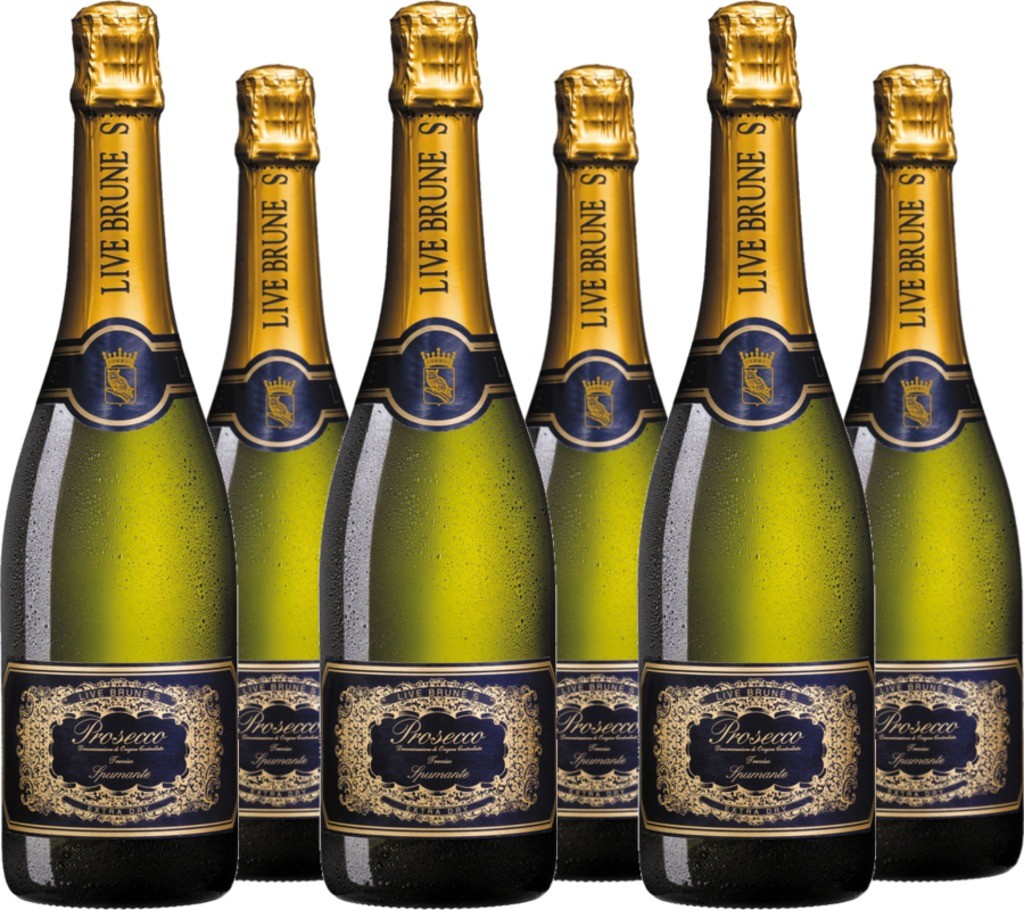 6 Voordeelpakket Live Brune S Spumante Extra Dry Prosecco DOC