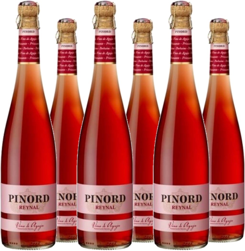 6 Voordeelpakket Pinord Reynal Rosé Vino de Aguja Frizzante