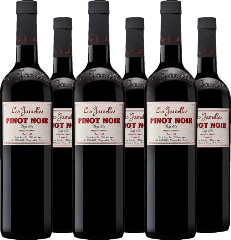 6 Voordeelpakket Les Jamelles Pinot Noir