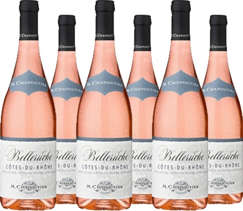 6 Voordeelpakket Belleruche rosé Côtes-du-Rhône AOP