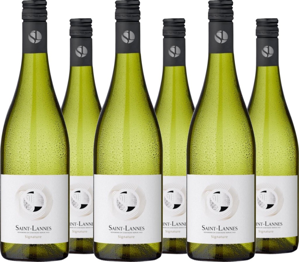 6 Voordeelpakket Signature blanc Côtes de Gascogne IGP